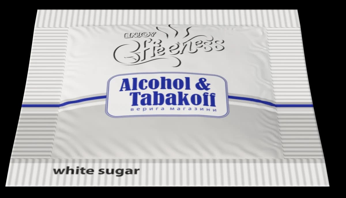 Алкохол и Табакоф – obal s logem klienta
