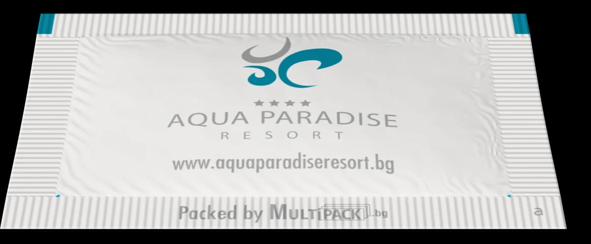 Aqua Paradise – obal s logem klienta