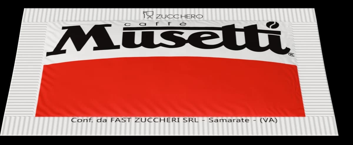 Musetti Café – stick nebo sáček s logem klienta