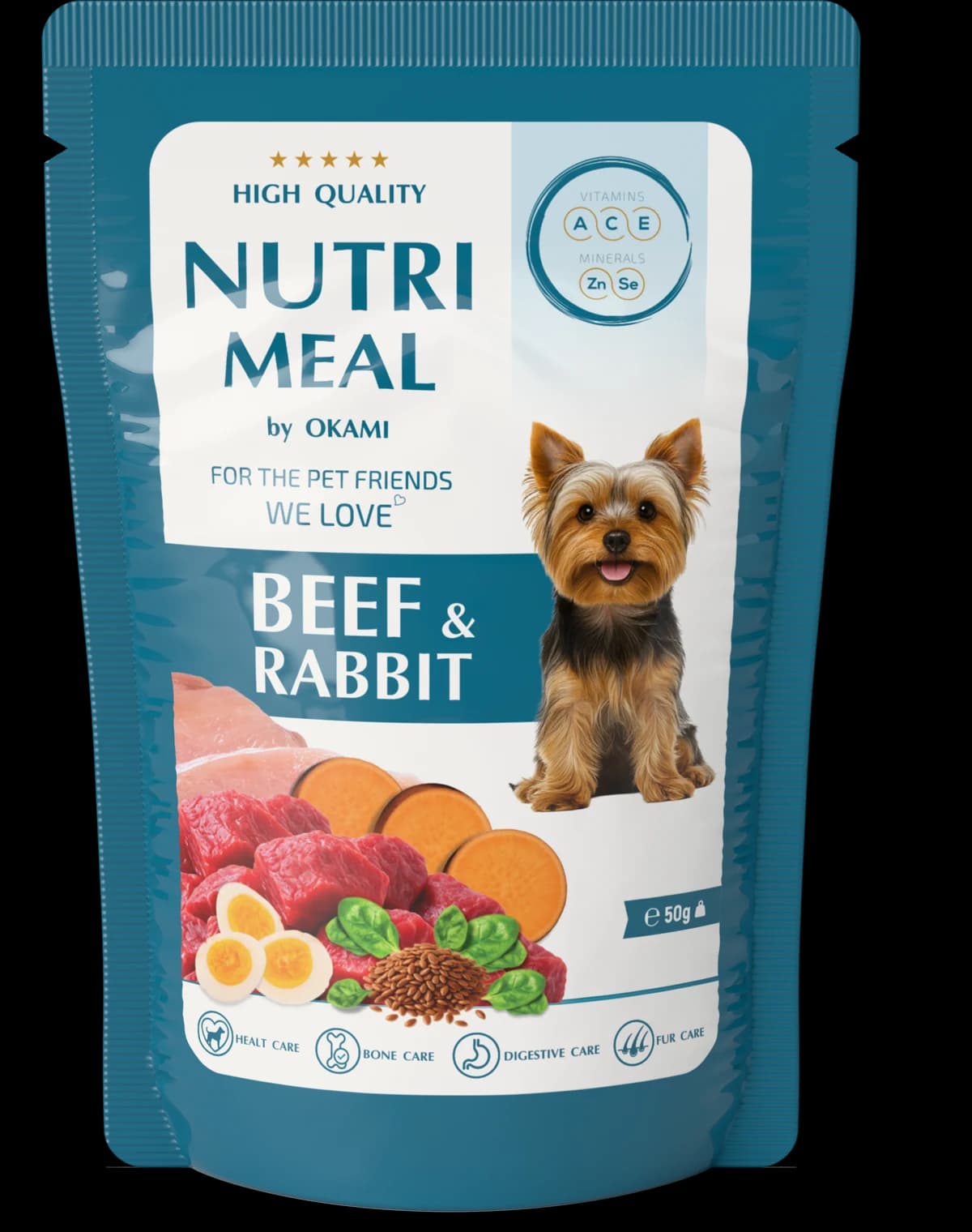 Nutri Meal – obal s logem klienta