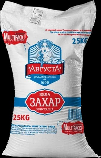 Чувал бяла захар 25 kg